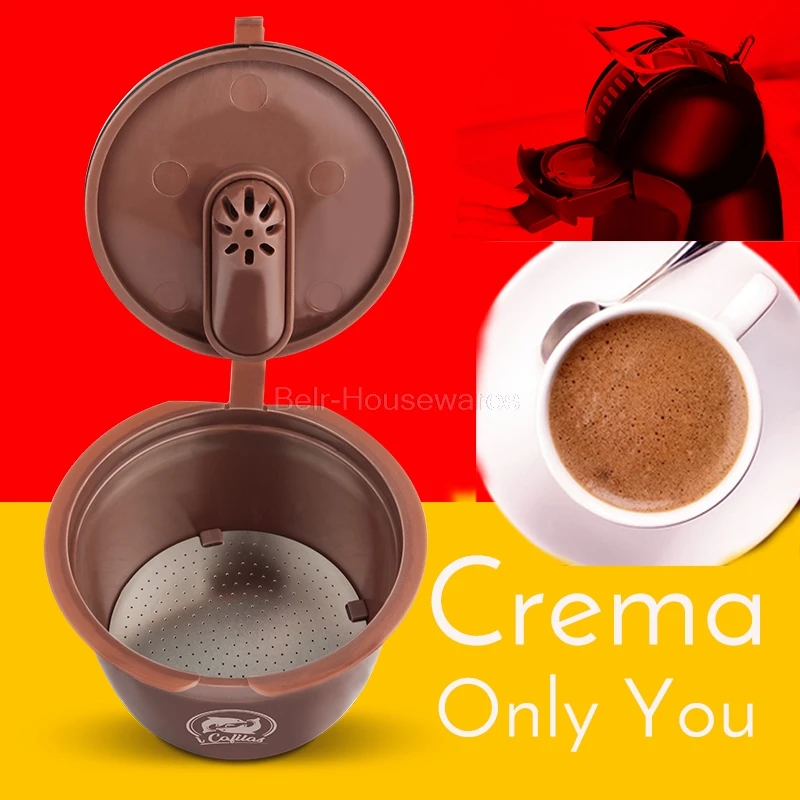 

Capsulas De Cafe Recargables Dolce Gusto Crema 3rd Reusable Capsules Dolce gusto BPA Free