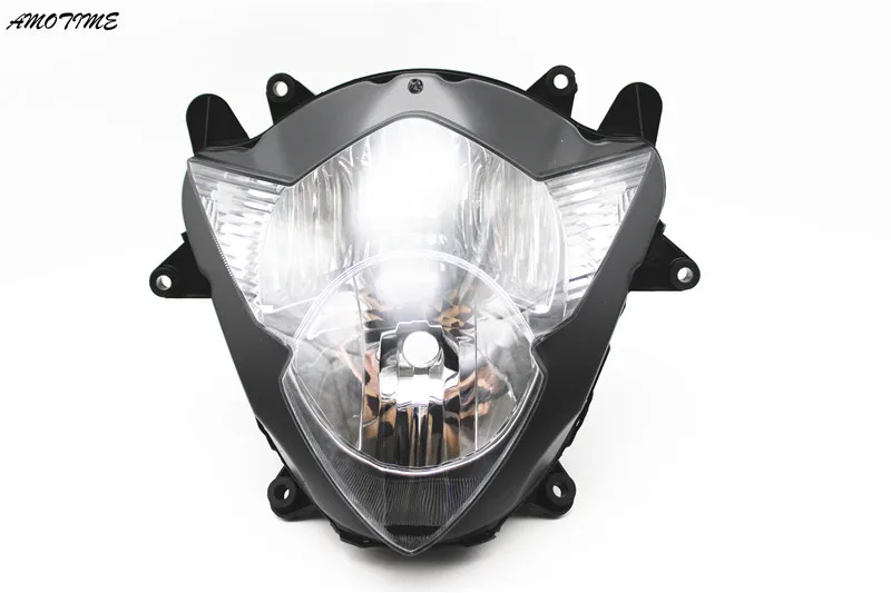 

For Suzuki 05-06 GSXR1000 GSXR 1000 08-09 GSX650F GSX 650F Motorcycle Front Headlight Head Light Lamp Headlamp CLEAR 2005 2006