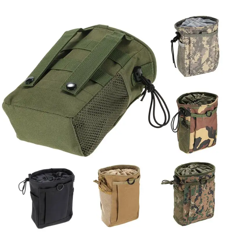 

Tactical Molle Dump Pouch Multicam Mag Magazine Dump Bundle Military Roll Up Drawstring Ammo Holder Hip Holster Bag