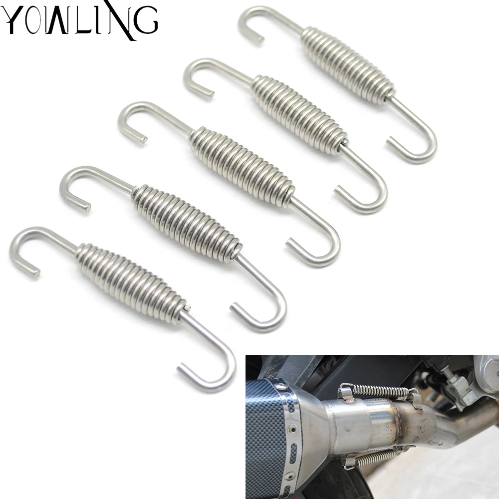 Motorcycle Exhaust System Springs Hook extension Tensile Springs
