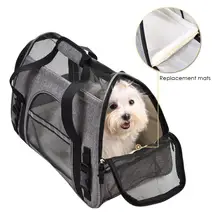 Переноска для собак дорожные сумки портативный дышащий один наплечный ремень для собаки кошки Сумка-переноска для перевозки животных собаки уличные дорожные сумки