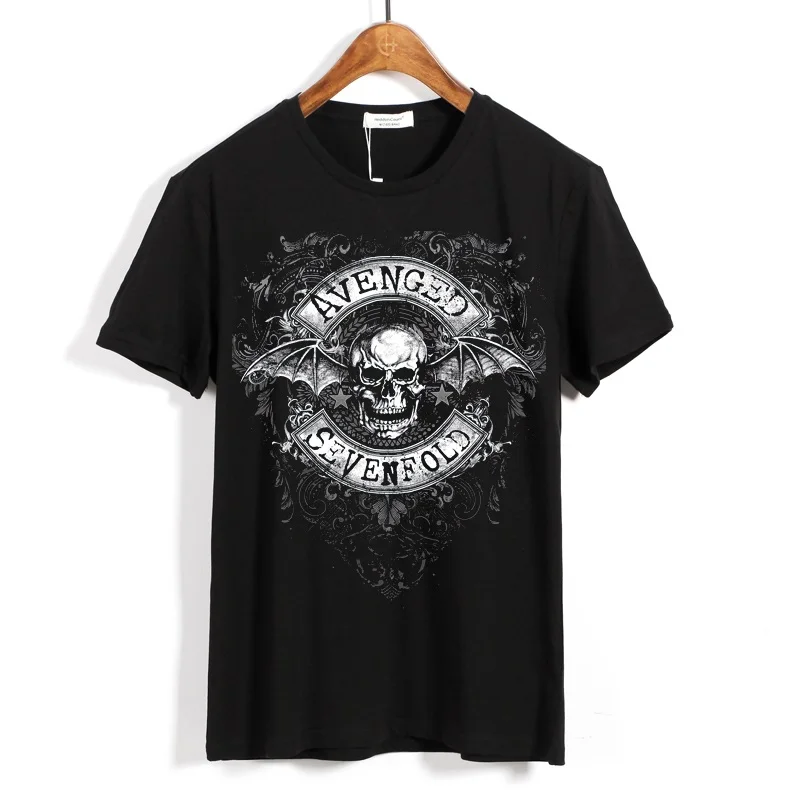 30 стилей Винтаж Avenged Sevenfold A7X рок брендовая рубашка 3D мужские майки фитнес панк, хард-рок тяжелый металлический Череп Демон Тройник - Цвет: 5