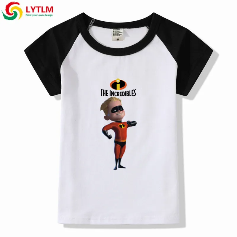 

LYTLM Baby Boy Superman Batman T Shirt Kids 3D Cartoon Short Sleeve Children T-Shirt The Incredibles Infant Clothes Boy Camiseta