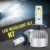 2 шт. H7 20000LM 200 Вт 6500 К белые Мощность ближнего света светодиодный фары противотуманные фары
