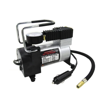 

DC 12V Car Electric Inflator Pump Single-cylinder Auto Tire Air Compressor with Tyre Pressure Monitor Mini Compressor