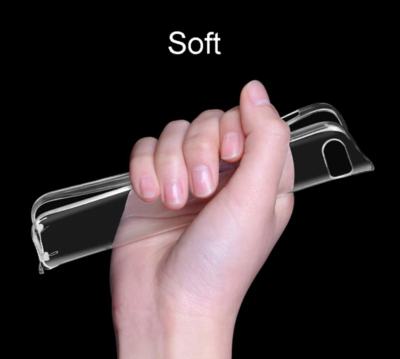 Soft Silicone Clear Case For iPhone XS Max XR X 6 S 6S 4 4S 5 5S SE 5SE 7 8 Plus 6Plus 7Plus 8Plus Phone TPU Back Cover Housing cool iphone se cases