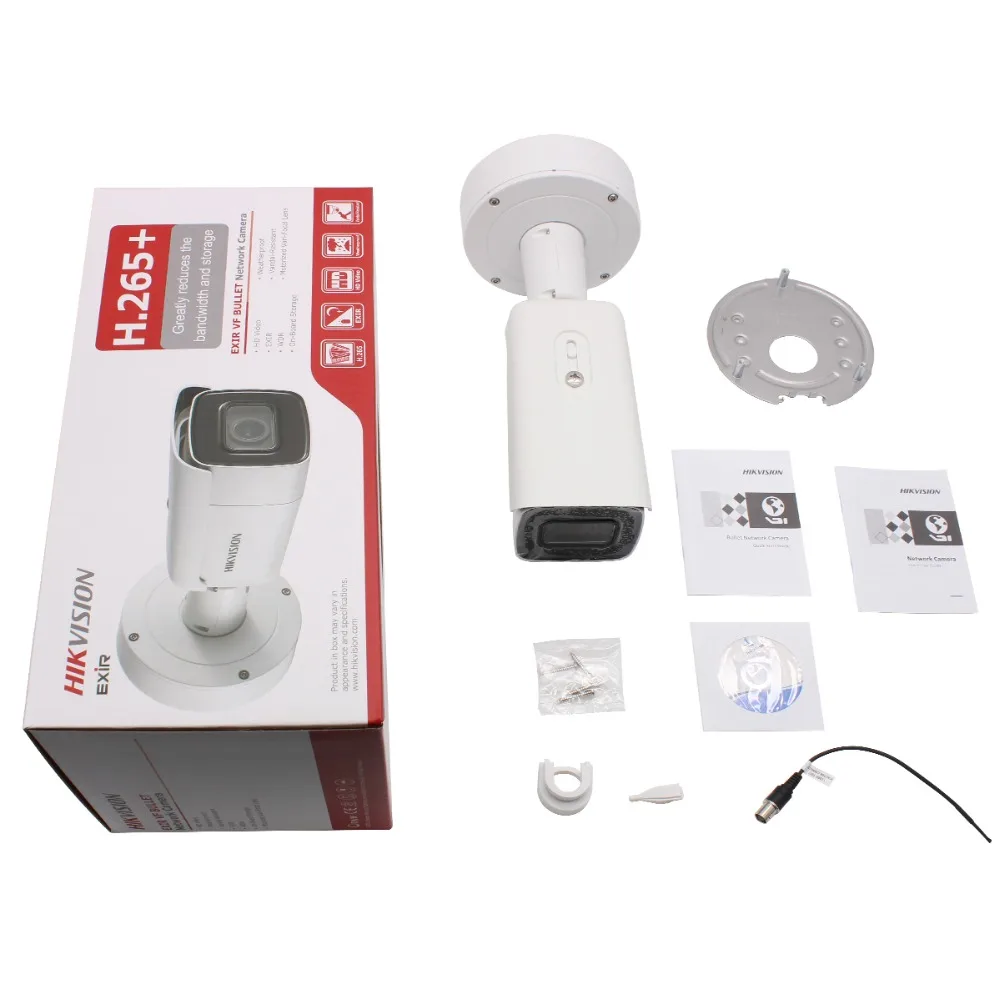 Hikvision DS-2CD2685FWD-IZS 8MP Bullet POE ip-камера сетевая CCTV камера с переменным фокусным расстоянием моторизованный CCTV видео наблюдение H.265