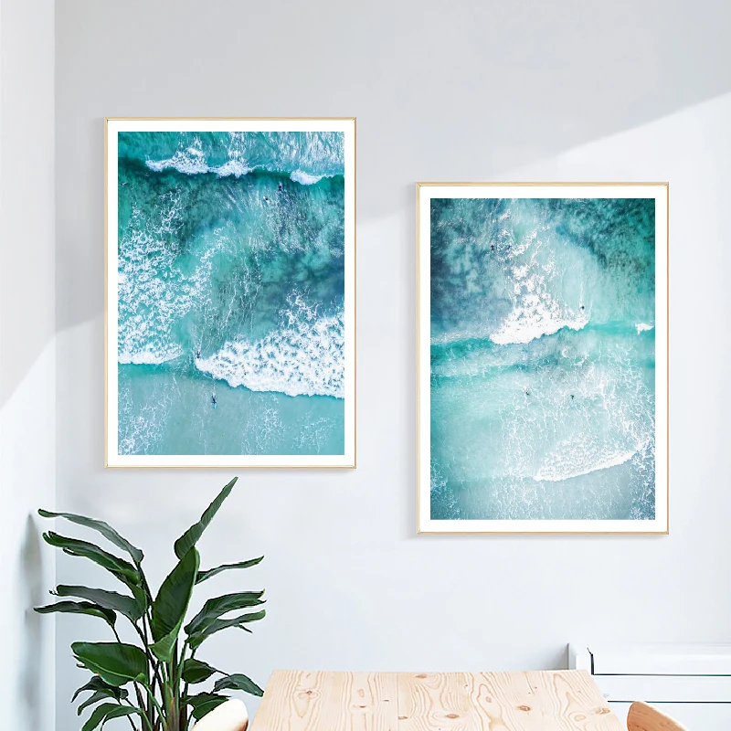 Ocean Art Print Living Room Decor