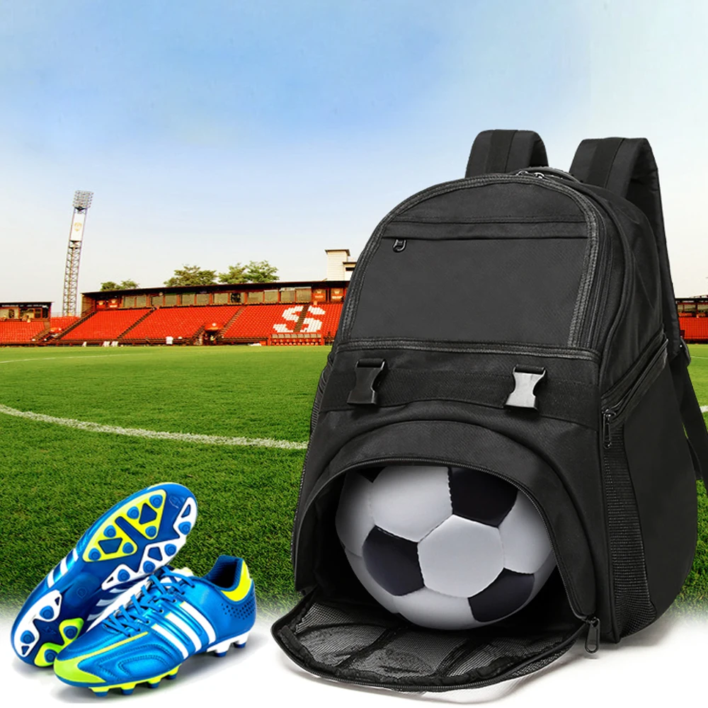 

2019 Soccer Ball Pack Bag Training Bags Profession Basketball Gym Backpack Durable Waterproof Black Blue Color Gym Shoes Bag
