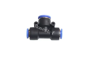 

Push to Connect Fitting 3/8"-3/8"-1/2" OD Tube Pneumatic Tee Union Air Coupler