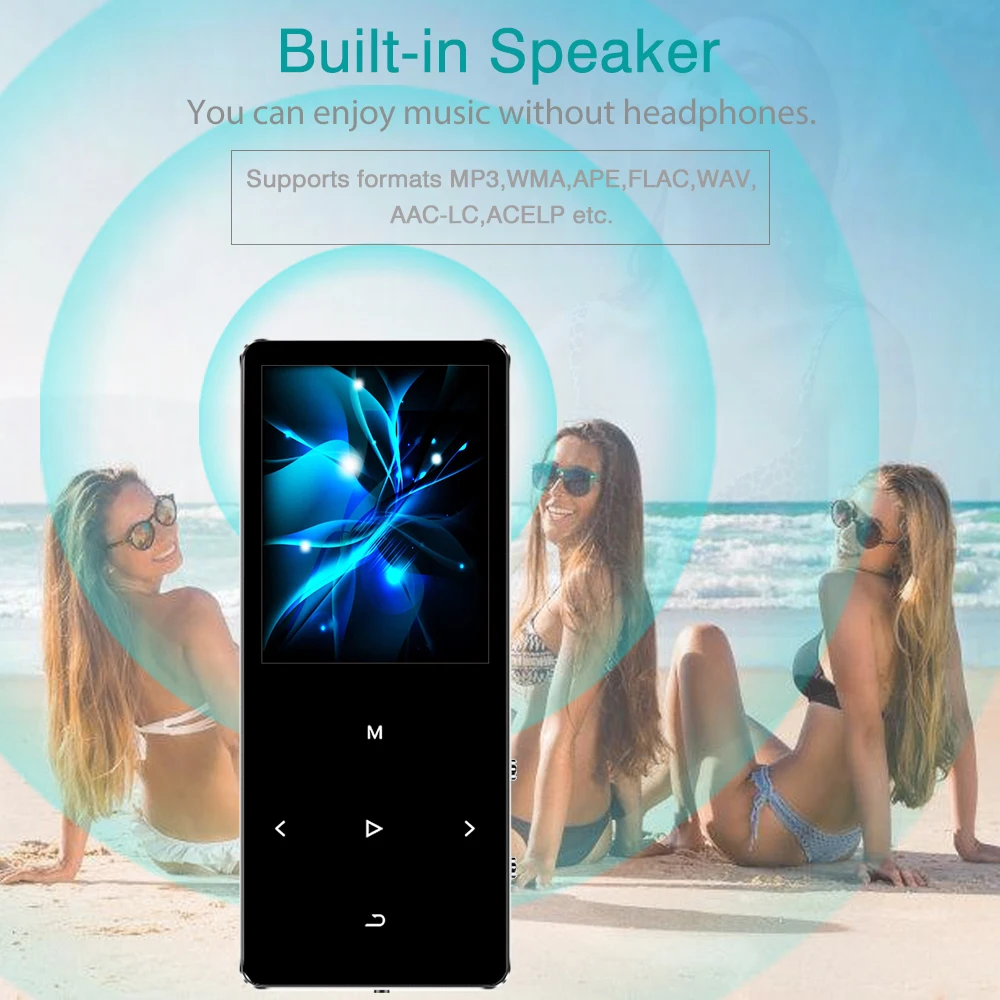 Mp3 плеер ICEICE с Bluetooth встроенным динамиком 8 ГБ 16 32 40 ГБ|MP3-плееры| |
