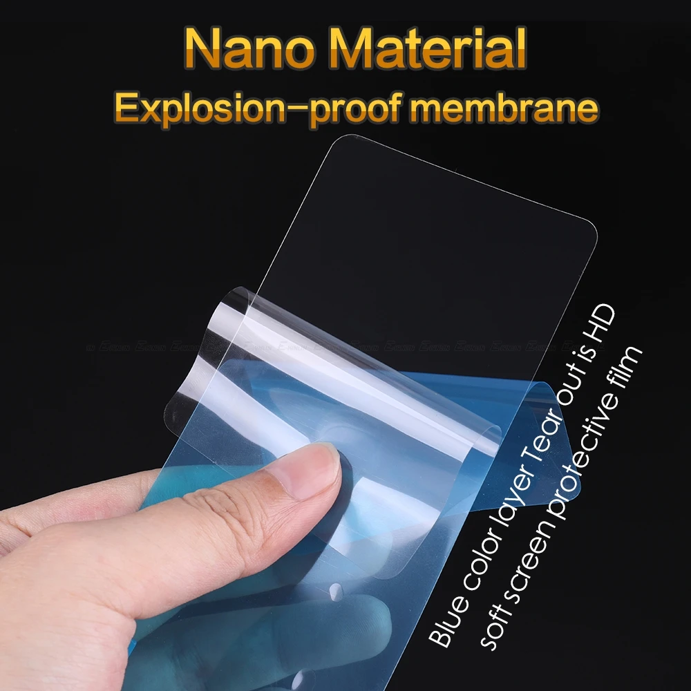 2 шт./лот, мягкая защитная Противоударная нано-пленка для MeiZu X8 M8 16X16 th 15 Lite Plus, прозрачная глянцевая Защитная пленка для экрана