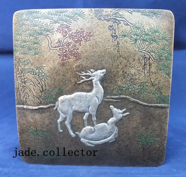 

China boutique collection old Ink cartridge statue /2