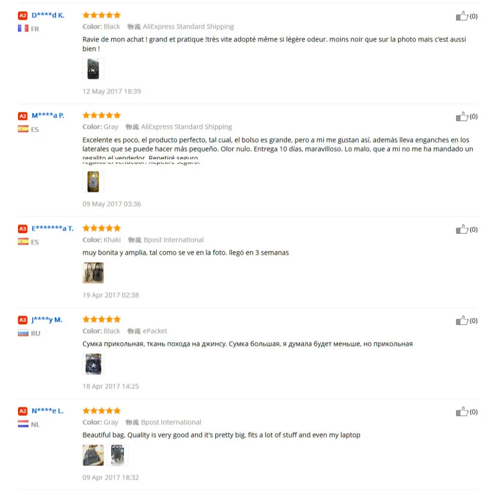 Rdywbu VINTAGE BIG STAR PRINTED CANVAS TOTE HANDBAG - Women's Multifunctional Travel Shoulder Bag Letters Messenger Bolsos B211