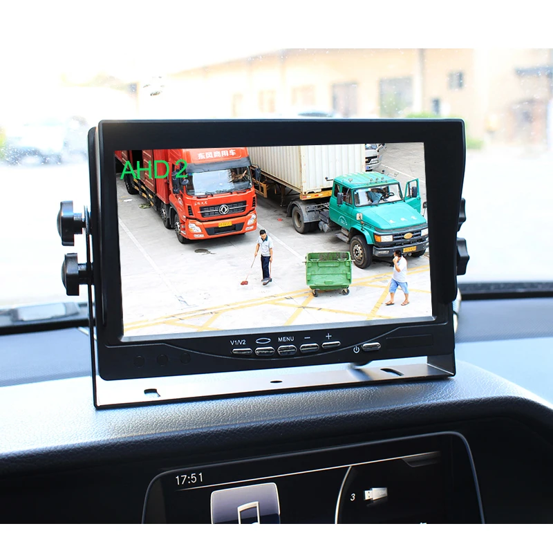GreenYi 2019 новый HD AHD 800*480p 7 дюймовый IPS экран автомобильный монитор дисплей с 2