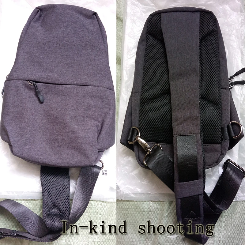 Рюкзак pkcell, городской нагрудный рюкзак для мужчин и женщин, маленький размер, тип плеча, унисекс, с емкостью 4л, школьная сумка для xiaomi