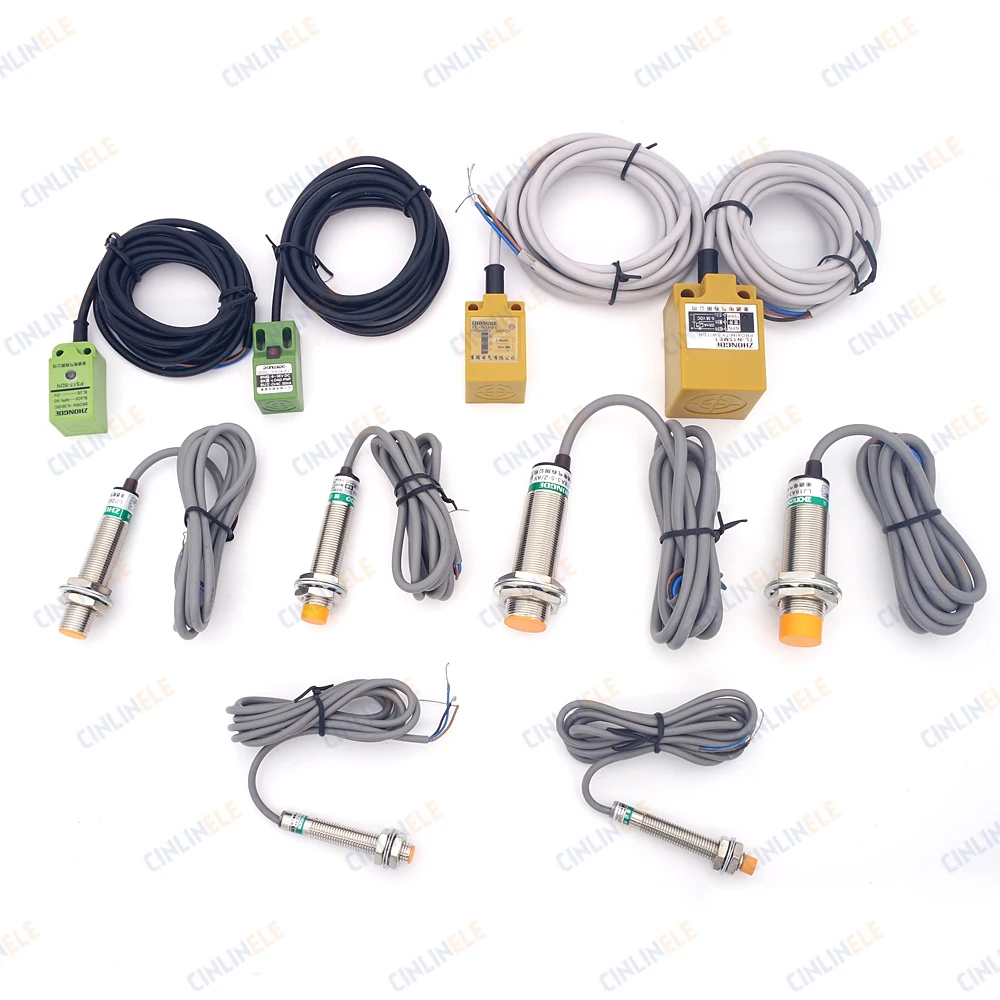 Индукционный датчик приближения M12 LJ12A3 4 Z/AY мм 6в 36в DC PNP NC металлический