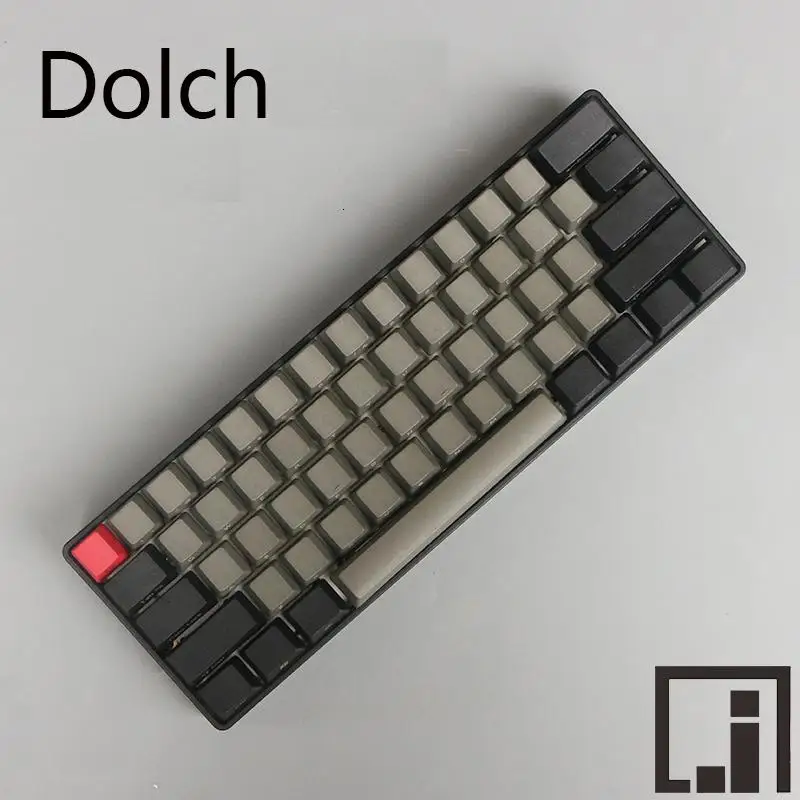 PBT Dolch Keycaps inside ingraved OEM for DIY Gaming Mechanical Keyboard