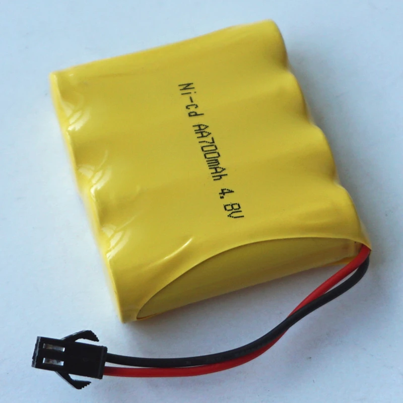 Discount High quality 4.8V 700MAH AA*4 Ni-CD Rechargeable chargeable Battery for Toys Cameras Game Players Power Bank 2