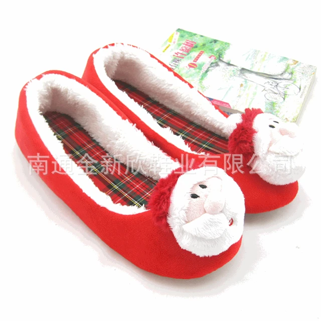 lovely ballet shoes home womens santa claus style winter girls