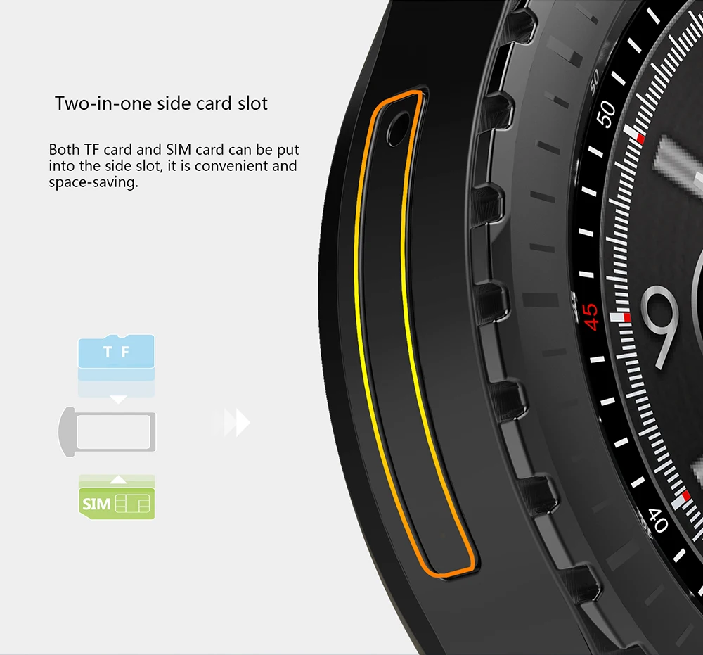 Hold Mi KW28 Bluetooth Смарт-часы с поддержкой SIM/TF карты мужские наручные часы фитнес-трекер пульсометр анти-потеря для телефона Android IOS