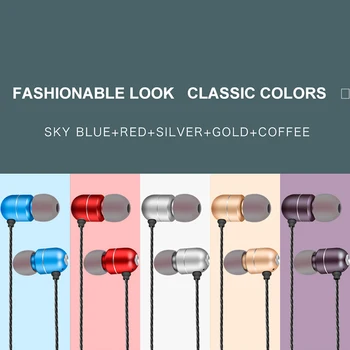 

S901 High quality Wire Earphones Wired Headset Headphone Stereo Earbuds Gaming Headsets With Built-in Microphone Earphone