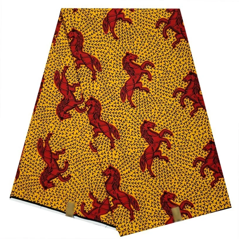 

Free Shipping tissusis Wax Print Fabric 6yard/lot African Wax Prints Fabric High Quality Printed African Fabric tissus