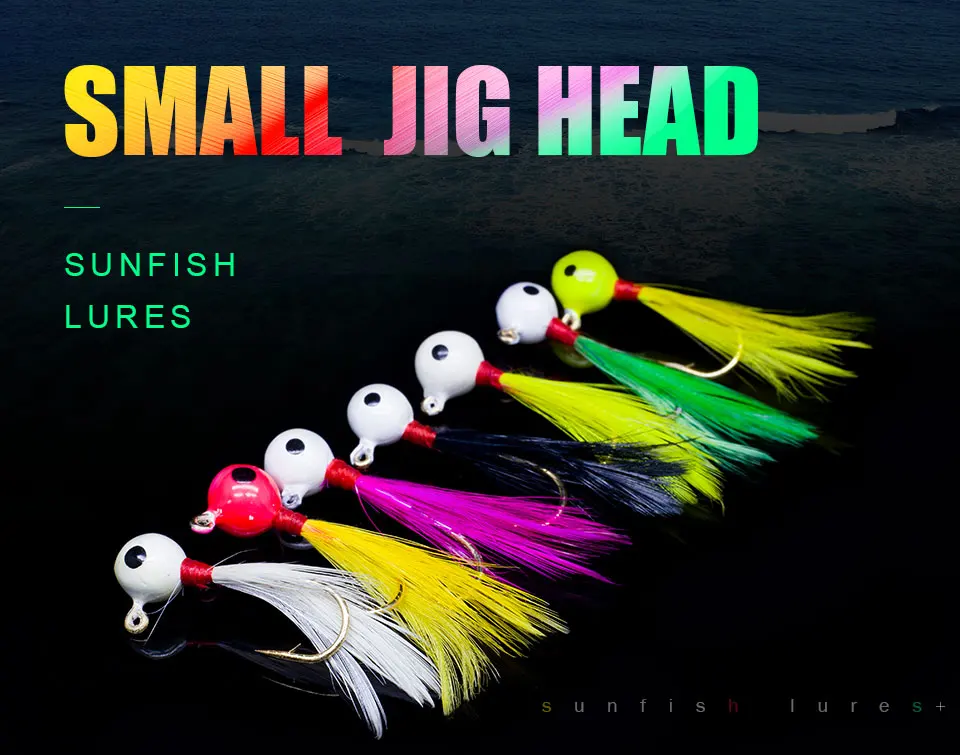 Crappie-Jig-Marabou-Feather-Jigs-for-Crappie-Fishing-Lures kit 50