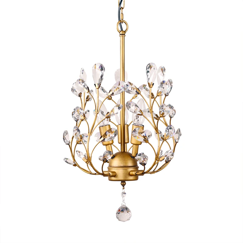 

North European style village restaurant LED Pendant light corridor lighting aisle crystal lamp hanging lamp creative bedro