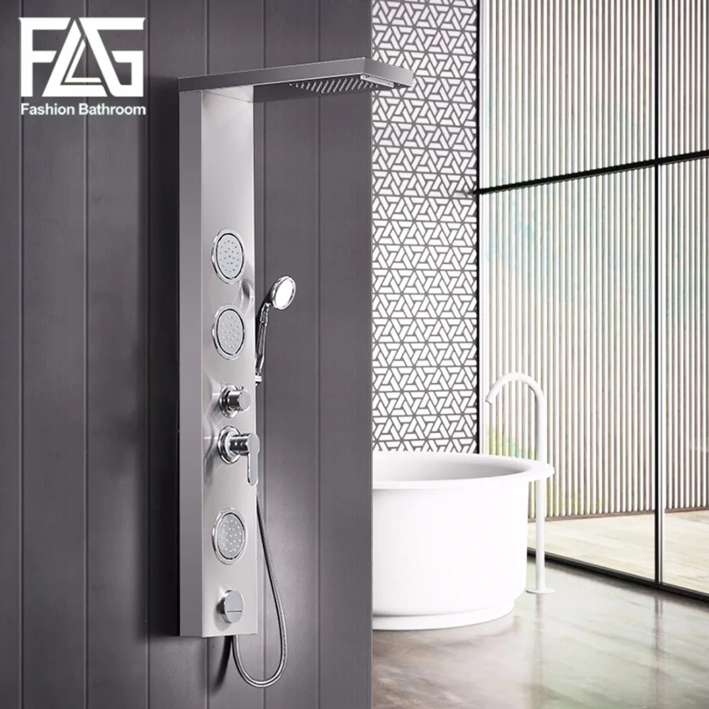 Buy FLG Bathroom Shower Panel Wall Mounted Massage
