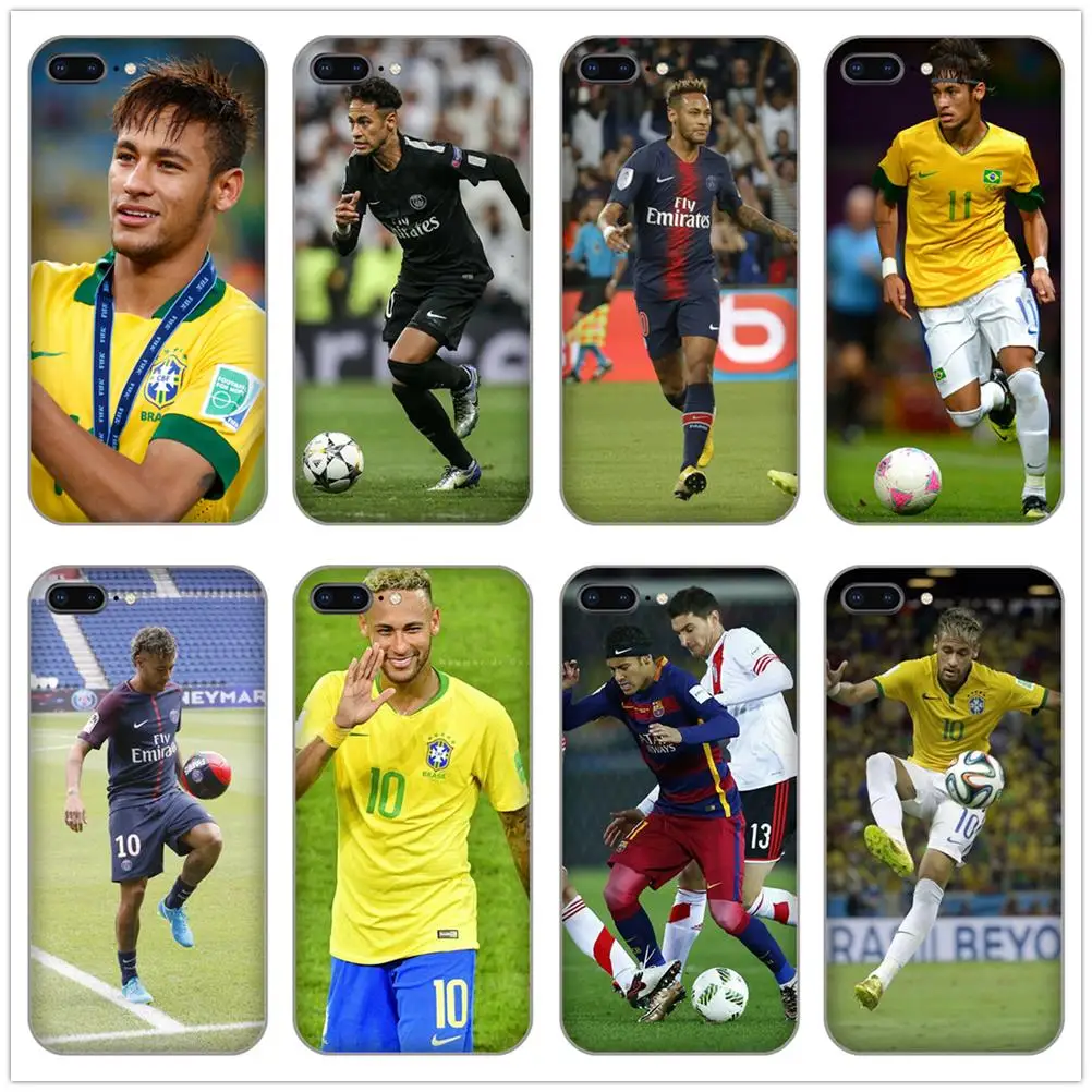 

Brazil Football JR Neymar Kylian Mbappe Soft Cover Case for iphone 7 8 plus X XR XS MAX for iphone 5s se 4 5 for iphone 6 s case