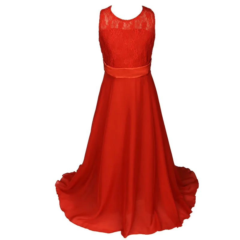

Childrens Vestidos Birthday Party Dress Kids Princess Summer Lace Weeding Dresses Girls Ball Tutu Prom Dress Teen Costume