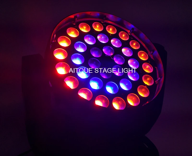 Фонарь светодиодный подвижный с зумом 36x18 Вт 600|led moving|zoom washwash head |