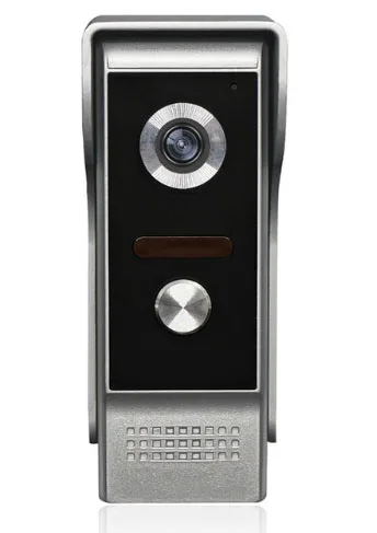 Camera 4,3 дюймов проводной видео дверной телефон система визуальный домофон дверной звонок с 1 монитором+ 1* 700TVL наружная камера для домашнего наблюдения - Цвет: Camera
