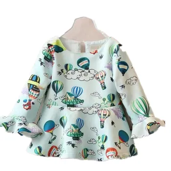 

Y 30644733 2018 Autumn Fashion Baby Blouse For Girls Blouse Flower Full Sleeve Baby Shirts For Girls Clothes Baby Clothes Kids