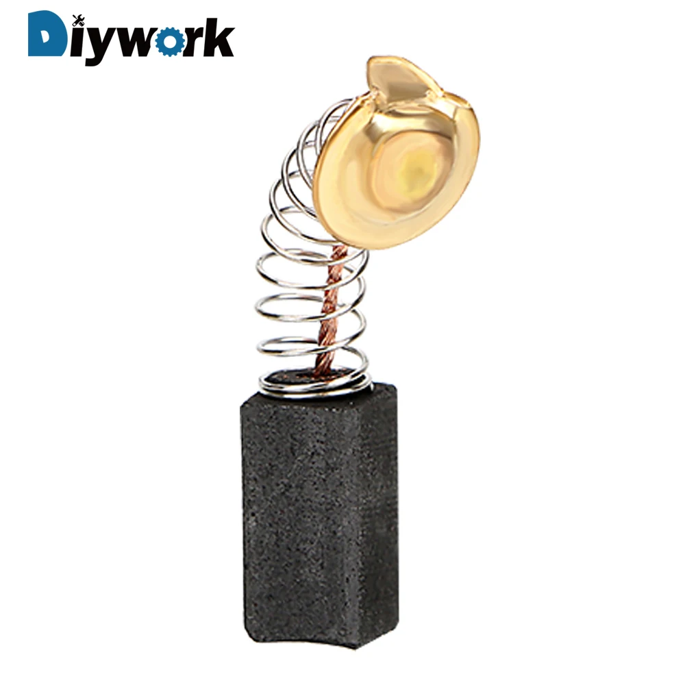 DIYWORK 10 шт./компл. углеродная щетка электрическая шлифовальная машина