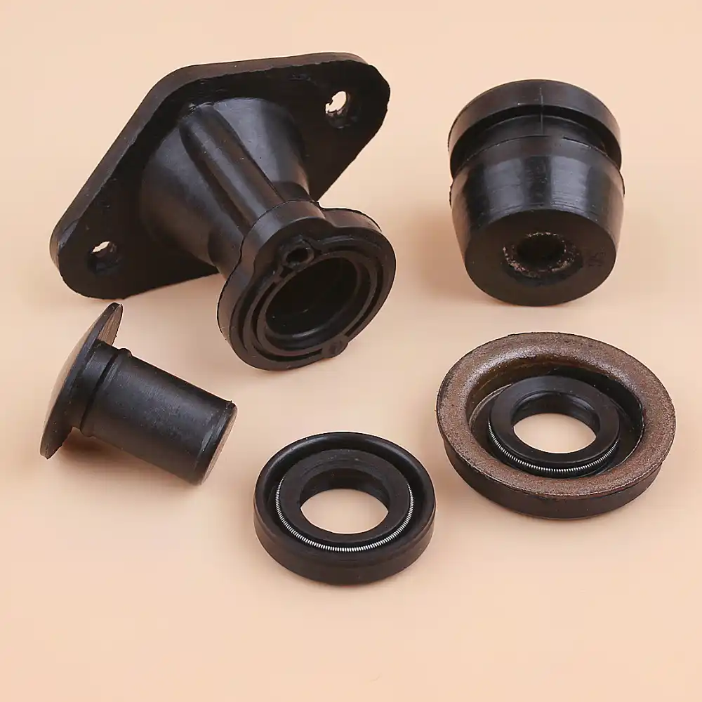 4 Set Tampon Plugs fit for 25cc 2500 Chinois Tronçonneuse pièces en caoutchouc