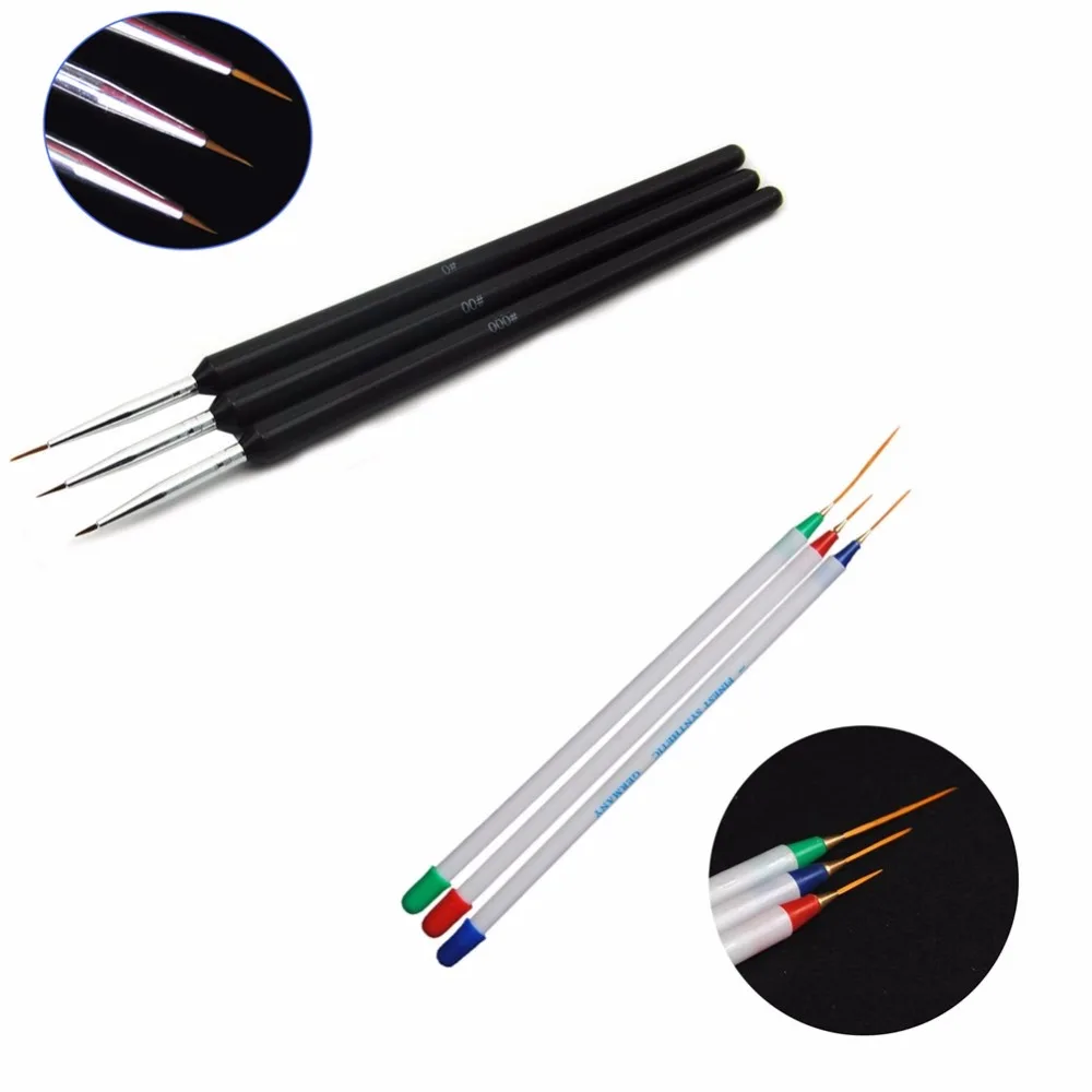 

3Pcs/Set Liner Painting Pen Ceramic DIY Tools Sculpting Tools Painting Tinting Brushes Tools For Pottery Paint By Number Pens
