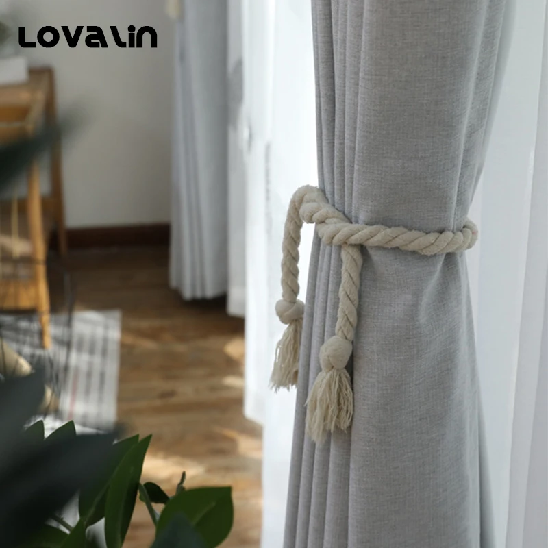 Lovalin плотные занавески однотонные затенение Cortinas Para Sala гардины для гостиных