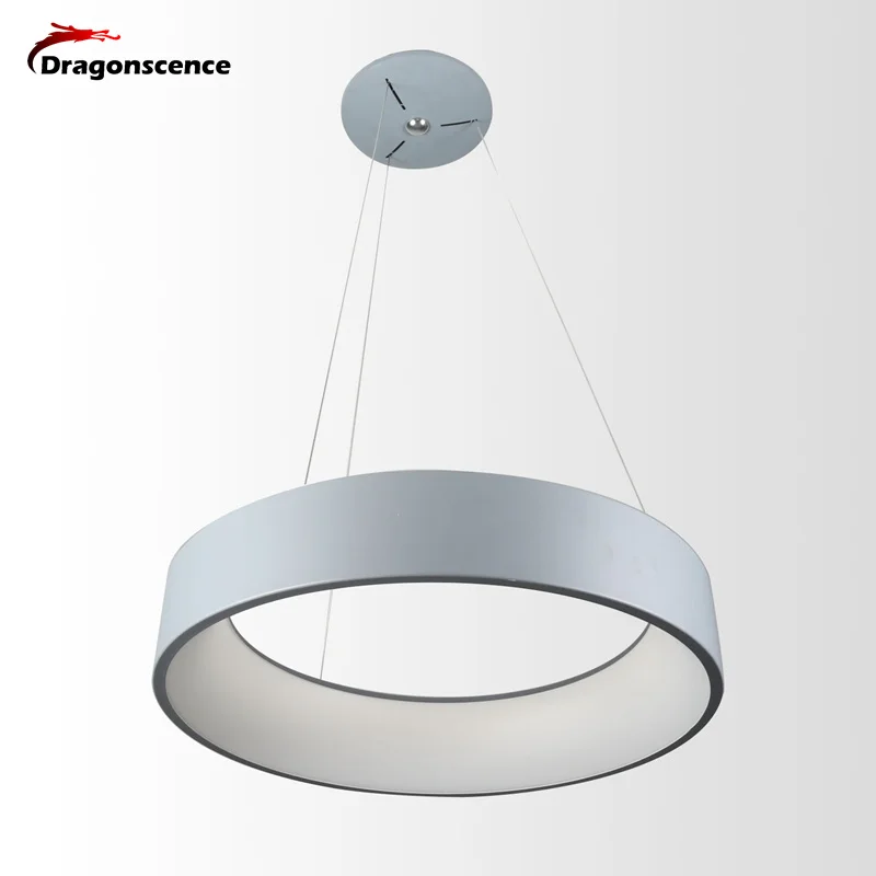 Round Aluminum Modern LED Pendant Light For Living Room Bedroom Dining Office Pendant Lamp Lamparas De Techo Colgante Moderna