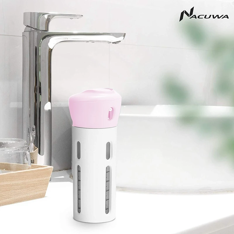

Travel Bottles Set 4-In-1 Organized Leak Proof Travel Size Toiletries Refillable Travel Liquid/Lotion/Cream Container Kit