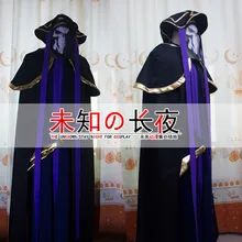 Overlord Ainz Ooal платье Косплей Костюм Аниме на заказ униформа