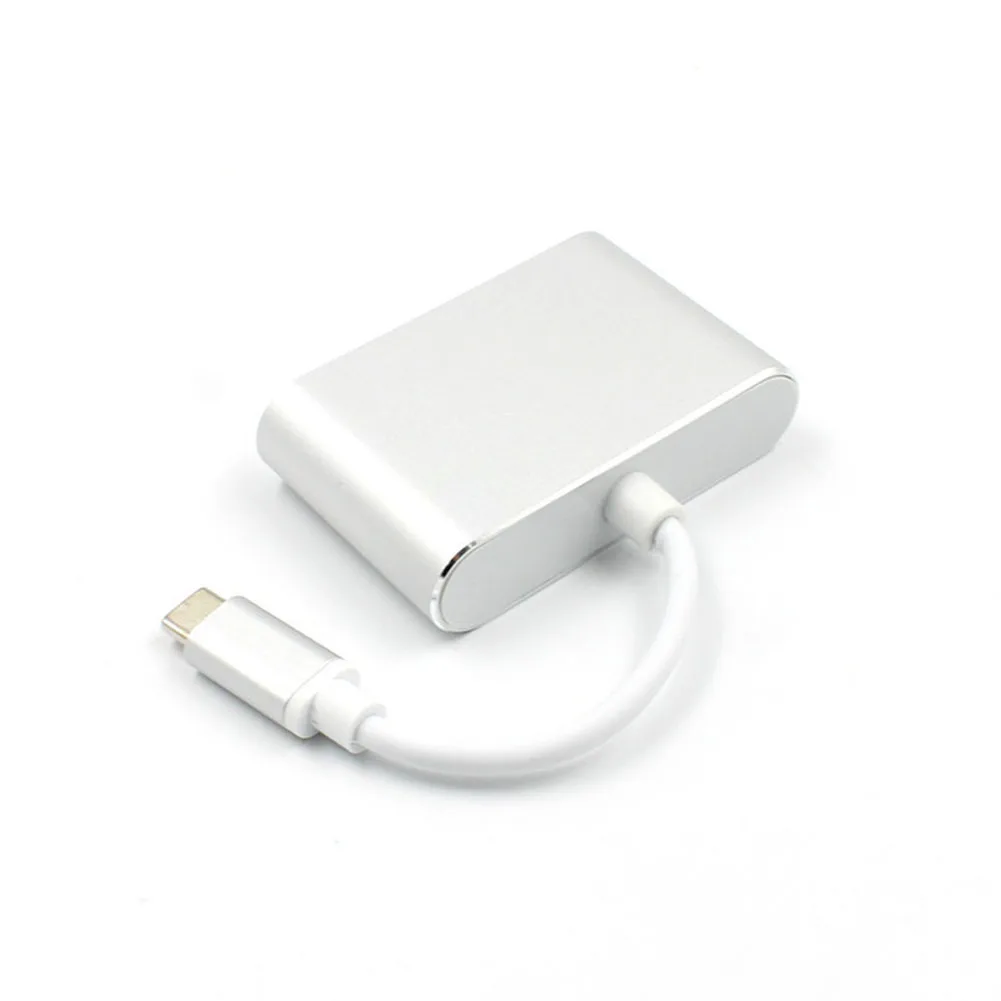 2019 горячий USB C Type к HDMI VGA адаптер ноутбук конвертер для HDTV MacBook DOY| |
