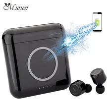 

M.uruoi Bluetooth 4.2 Earphone With 5200mAh Charging Cabin Headset Handsfree Bluetooth Earbuds for Phone True Wireless Earphones