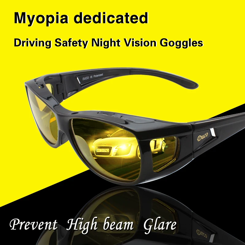 Night vision glasses Special for driver Polarized Sunglasses myopia