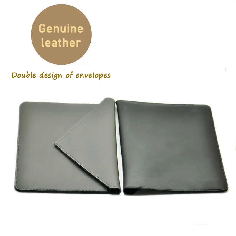 

Envelope tablet Bag super slim sleeve pouch cover,Genuine leather tablet sleeve case for apple iPad Pro 12.9 inch