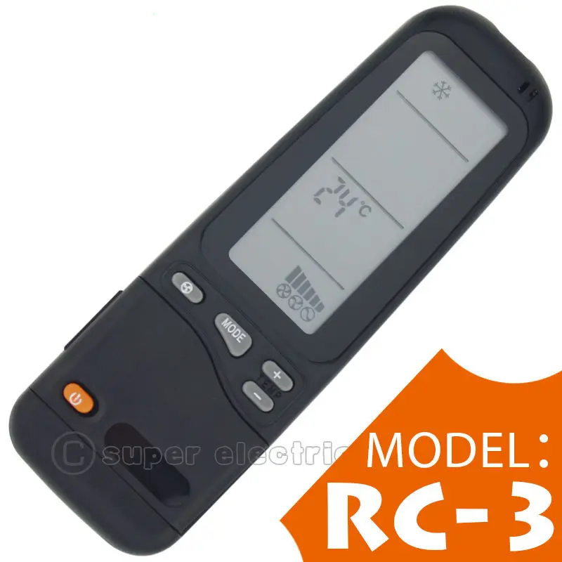 1 telecomando for condizionatore d'aria antiusura for Airwell RC-3