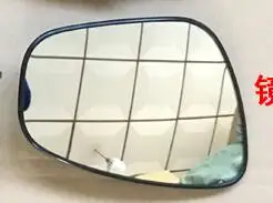Зеркало заднего вида, боковое зеркало, светильник, стеклянная рамка, части корпуса для Toyota Crown S210 12-18 - Цвет: Glass Left heat