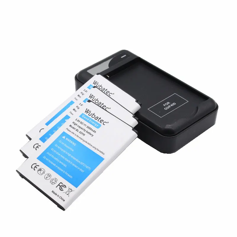 3x3000mAh G3 аккумулятор + зарядное устройство для LG BL-53YH F400K F460 F470 D830 D850 VS985 D851 D852 D855 D857