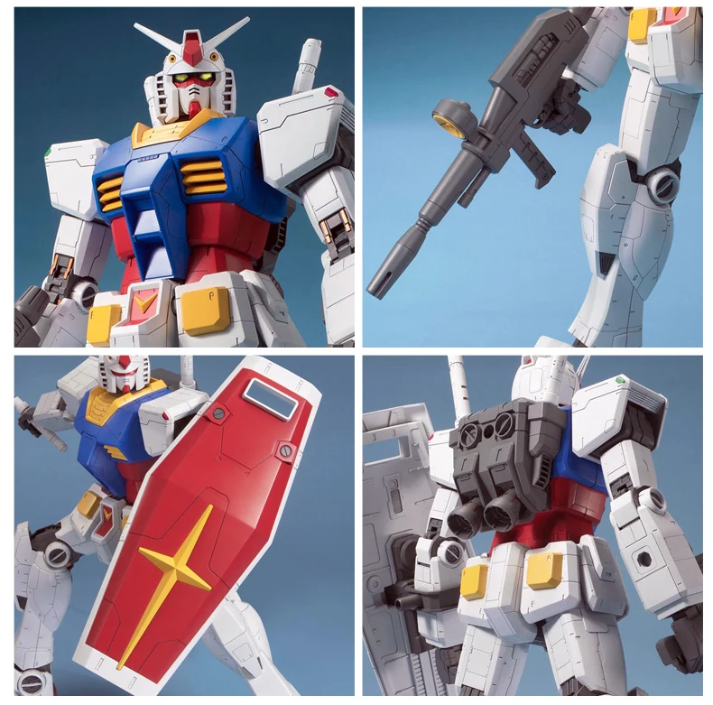 Аниме мобильный костюм DABAN PG 1/48 RX-78-2 экшн-фигурка Gundam Горячая Детская игрушка 37 см сборка робот-пистолет и Щит Модель brinquedos